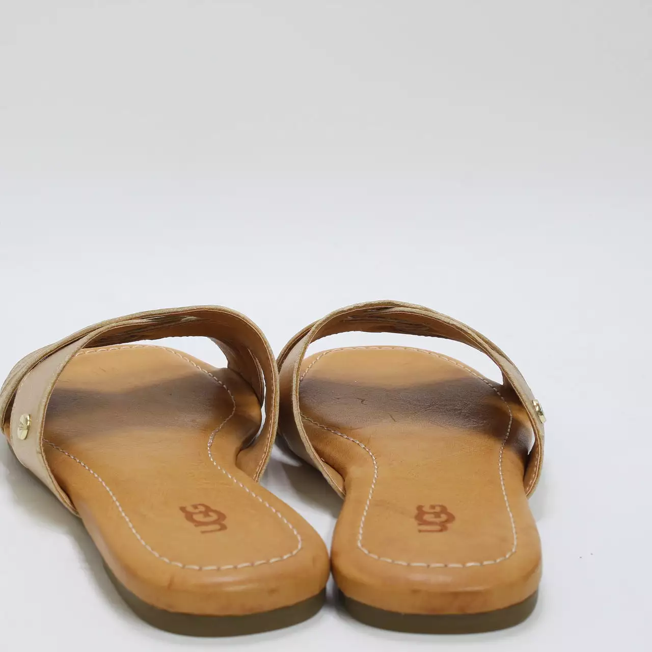 UGG Kenleigh Slides - Gold Metallic