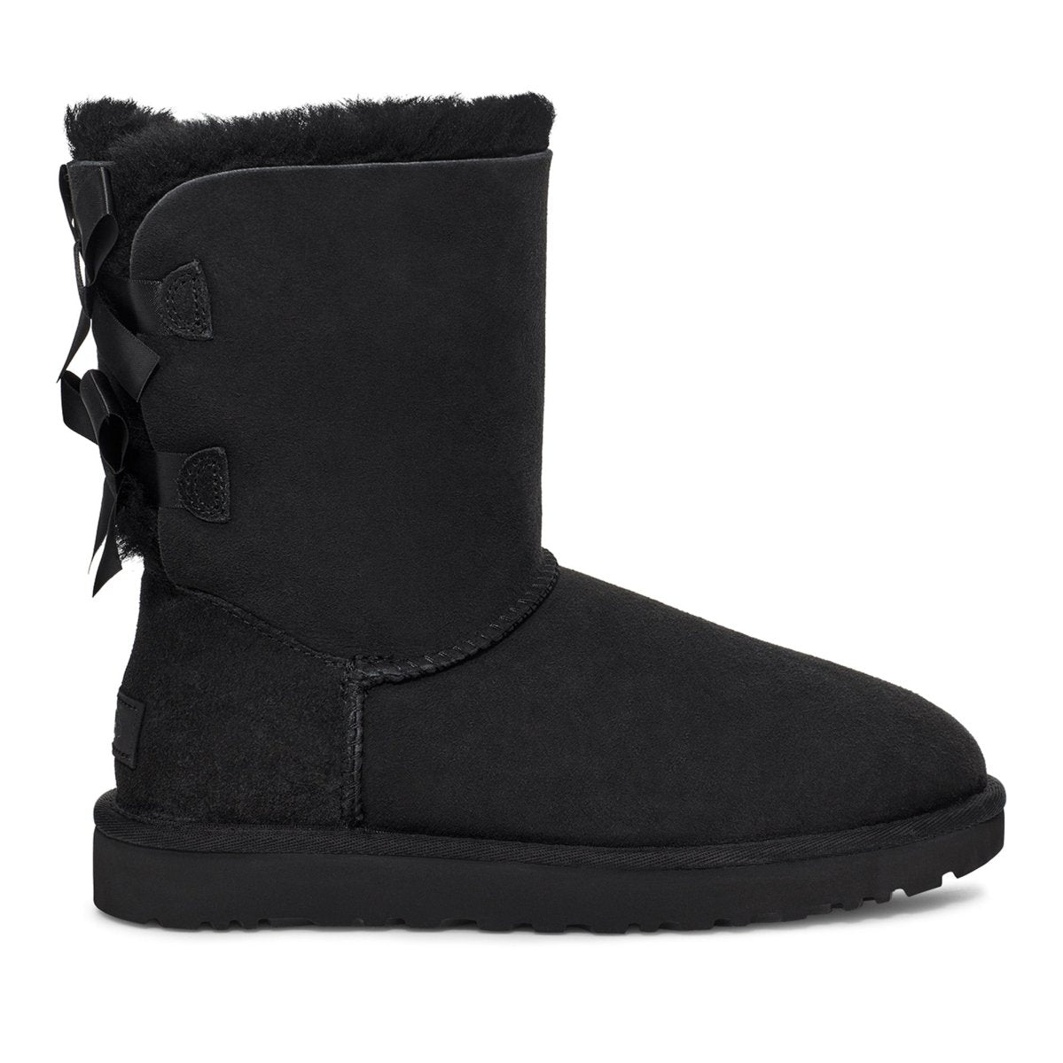 UGG Bailey Bow II Black Women's Boots.