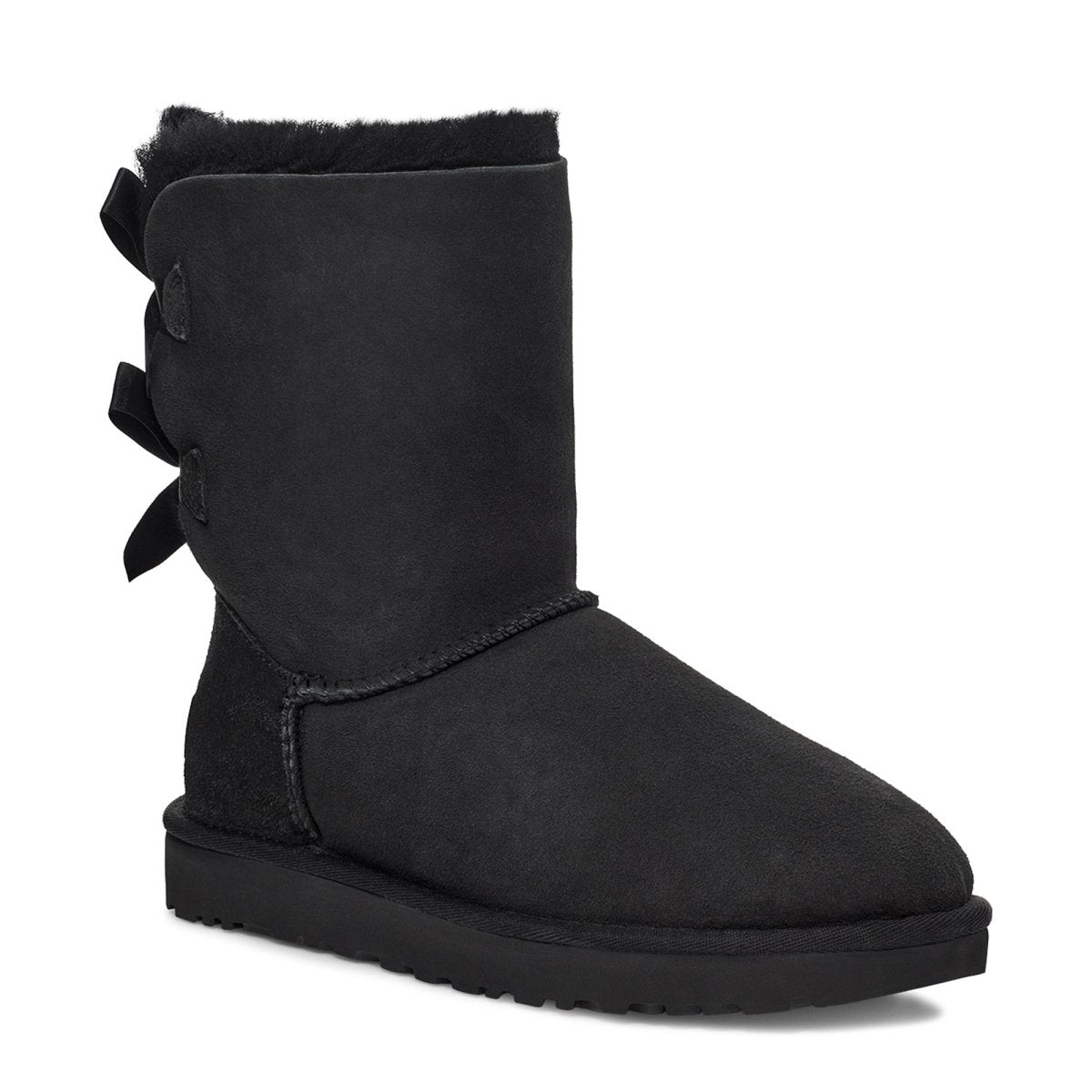 UGG Bailey Bow II Black Women's Boots.