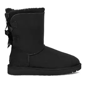 UGG Bailey Bow II Black Women's Boots.