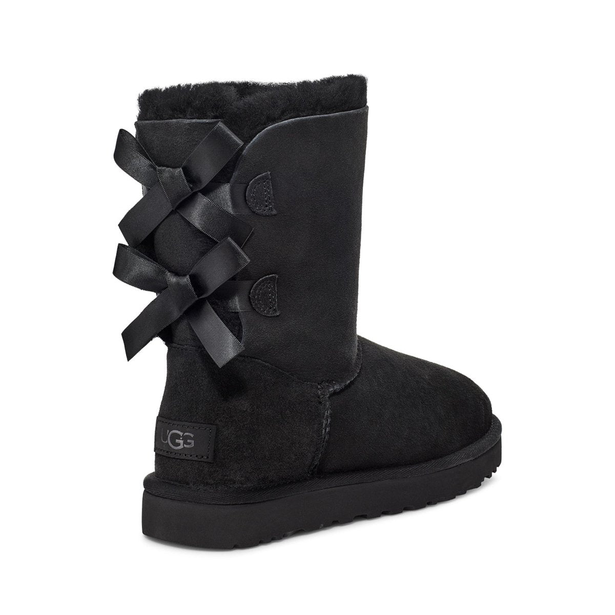 UGG Bailey Bow II Black Women's Boots.