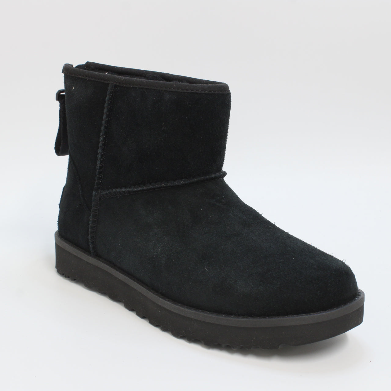 UGG Women's Classic Mini Logo Zip, Black