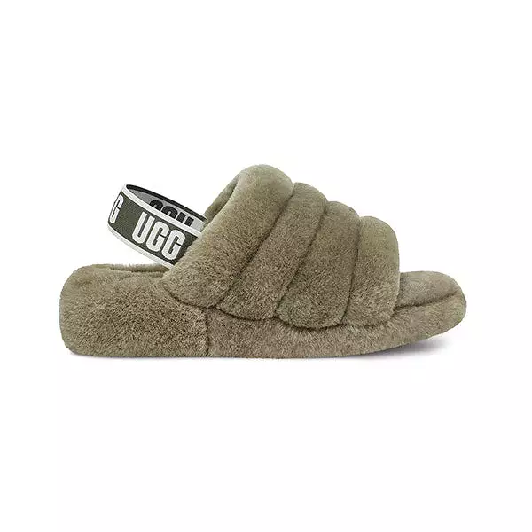 UGG Women's Fluff Yeah Slide Burnt Olive