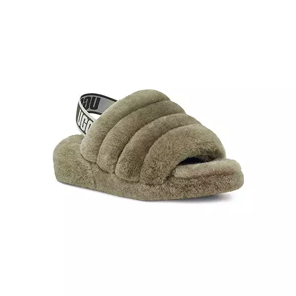 UGG Women's Fluff Yeah Slide Burnt Olive