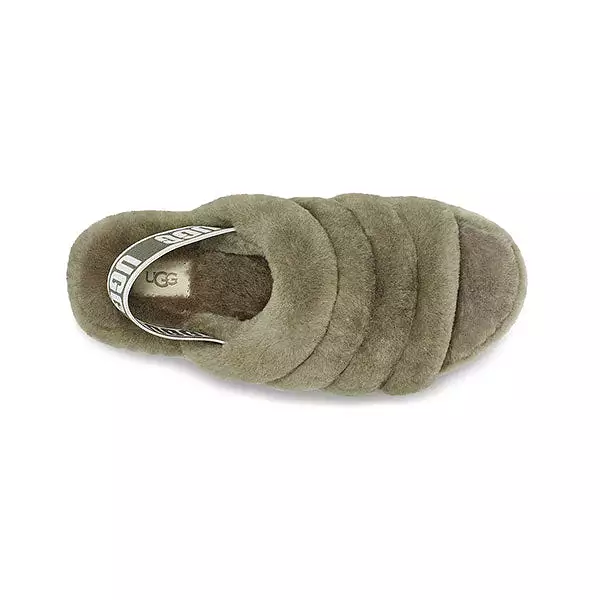 UGG Women's Fluff Yeah Slide Burnt Olive