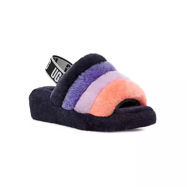 Women's UGG Fluff Yeah Slide Starry Night Multi 1097169.