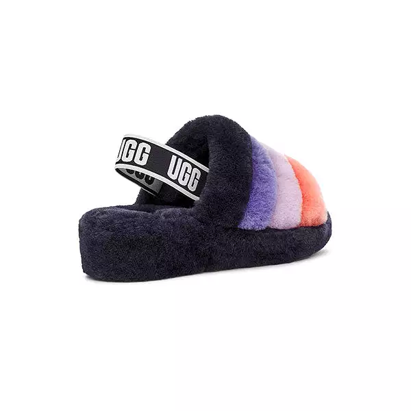 Women's UGG Fluff Yeah Slide Starry Night Multi 1097169.