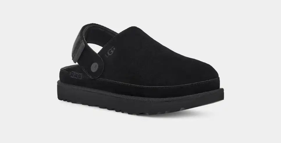 UGG Goldenstar Black Clog for Women