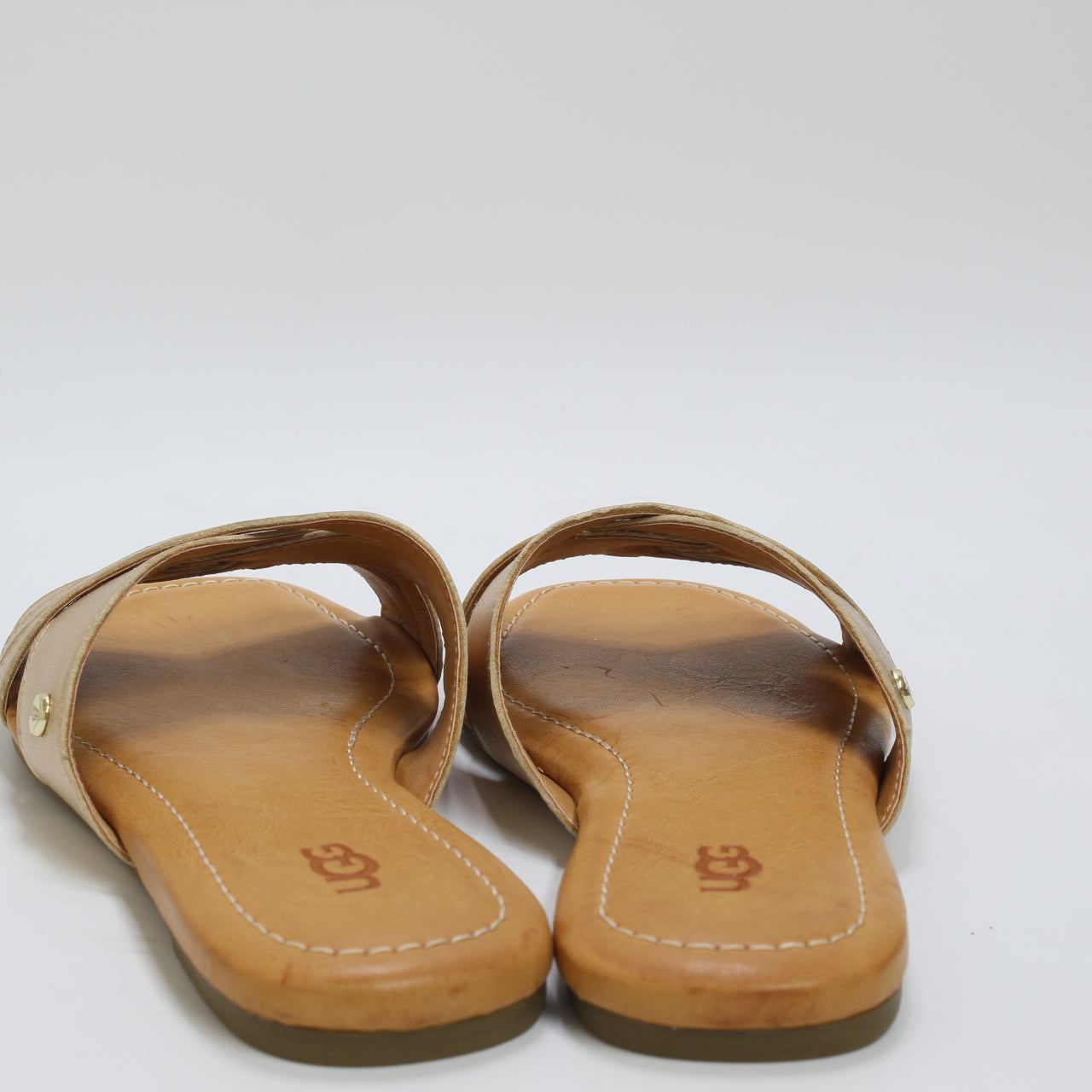 UGG Women's Kenleigh Slides - Gold Metallic.