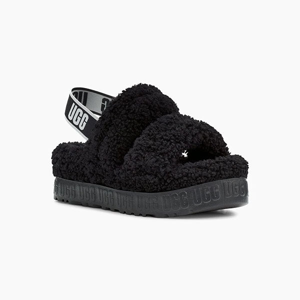 UGG Women's Oh Fluffita Platform Black