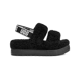 UGG Women's Oh Fluffita Platform Black