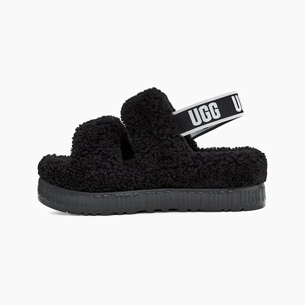 UGG Women's Oh Fluffita Platform Black