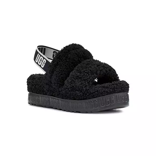 UGG Oh Fluffita Platform Black