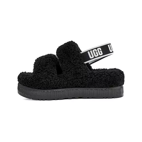 UGG Oh Fluffita Platform Black