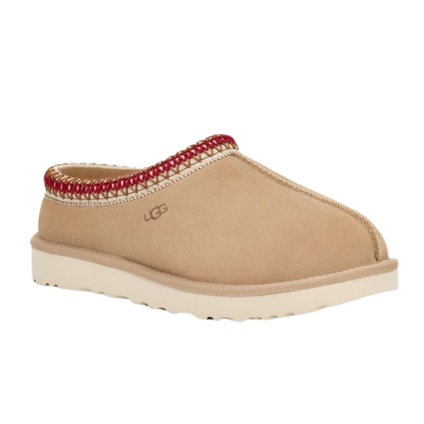 UGG Tasman Slipper Sand/Dark Cherry