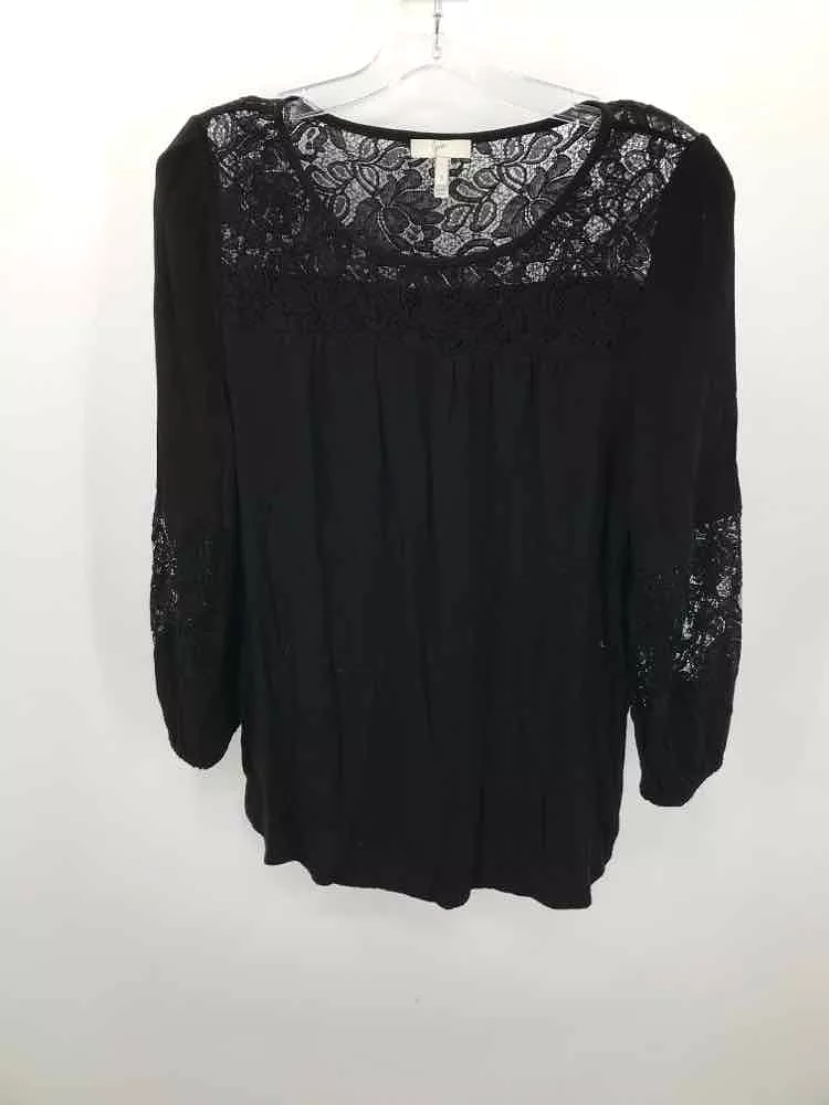 Used Joie Black Size Small Blouse