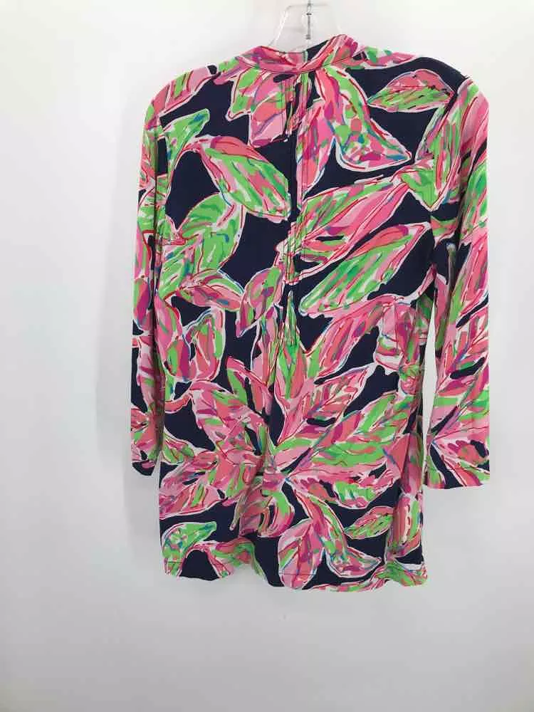 Used Lilly Pulitzer Pink Small Blouse - Shop Now