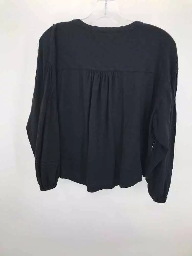 Used Lucky Brand Black Blouse - Size Small.