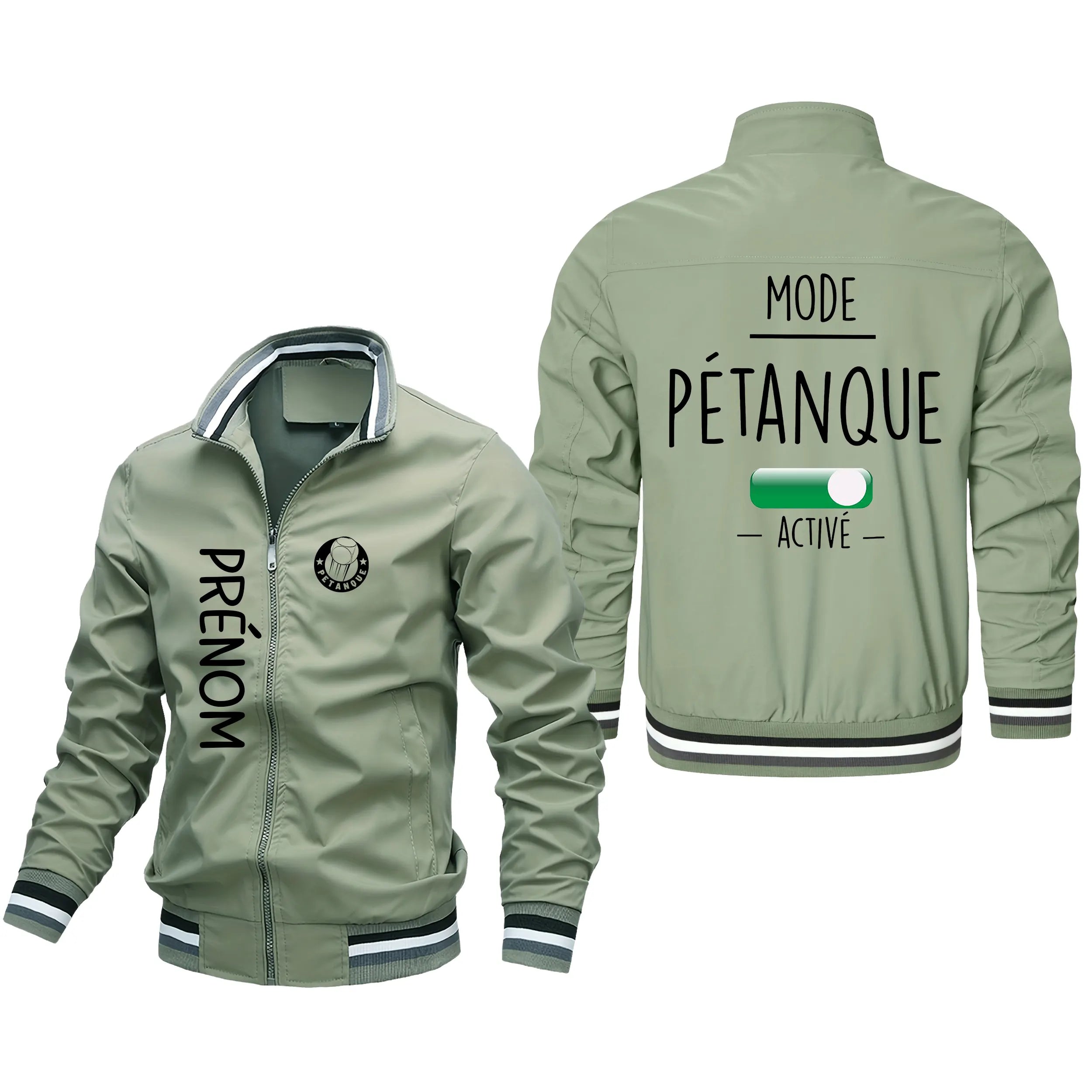 Veste Sport Pétanque, Mode Active Bouliste, Cadeau Personnalisé - CT10092355