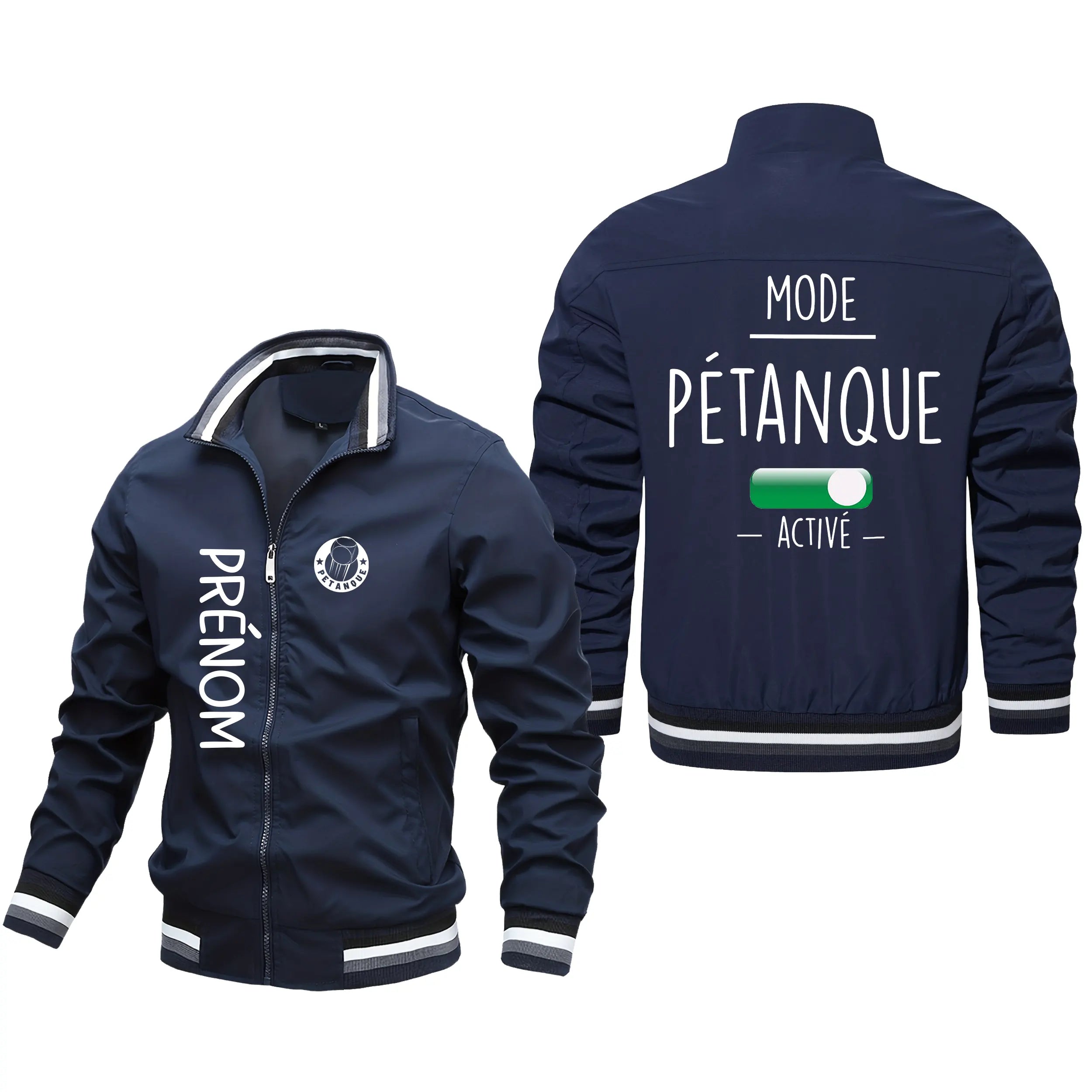 Veste Sport Pétanque, Mode Active Bouliste, Cadeau Personnalisé - CT10092355