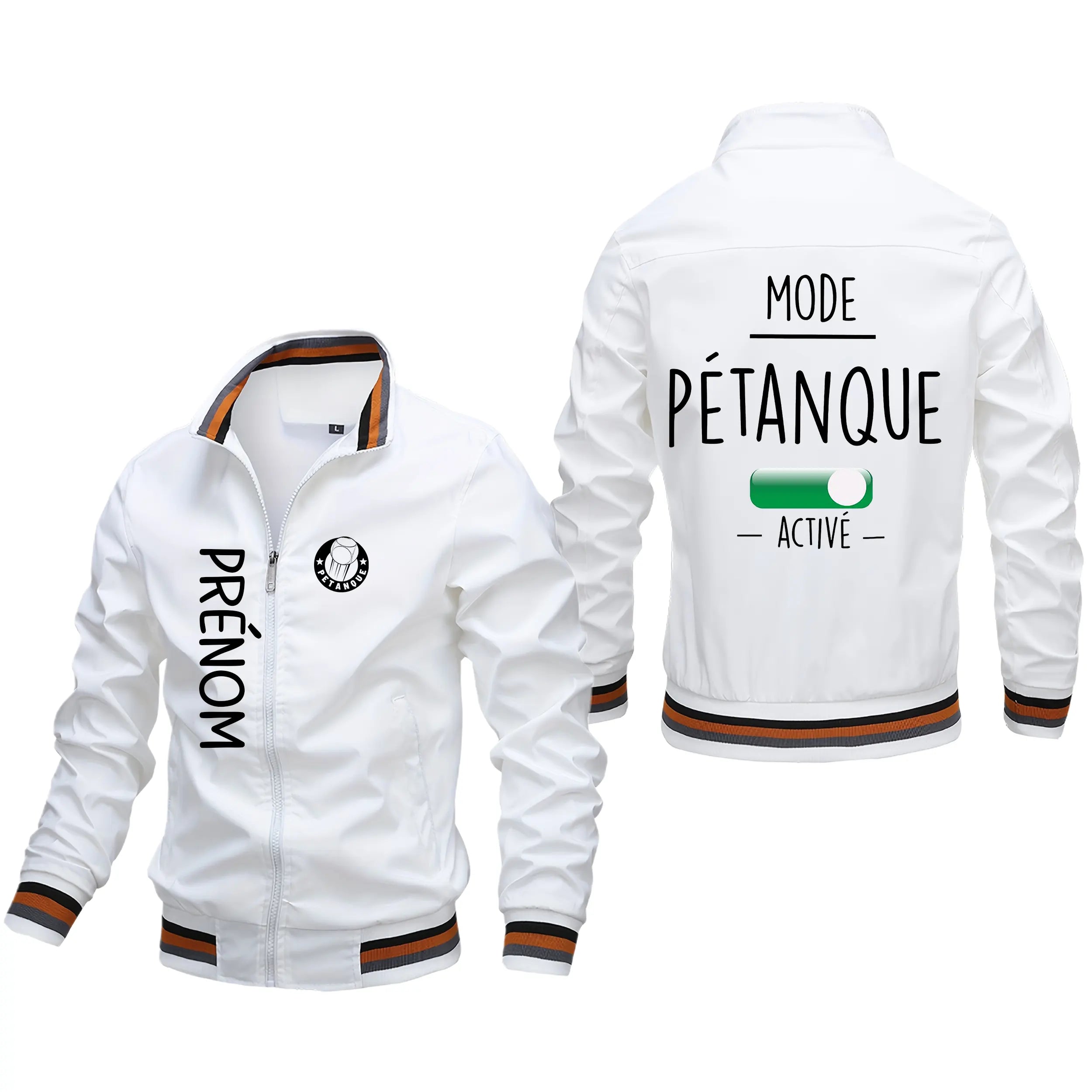 Veste Sport Pétanque, Mode Active Bouliste, Cadeau Personnalisé - CT10092355