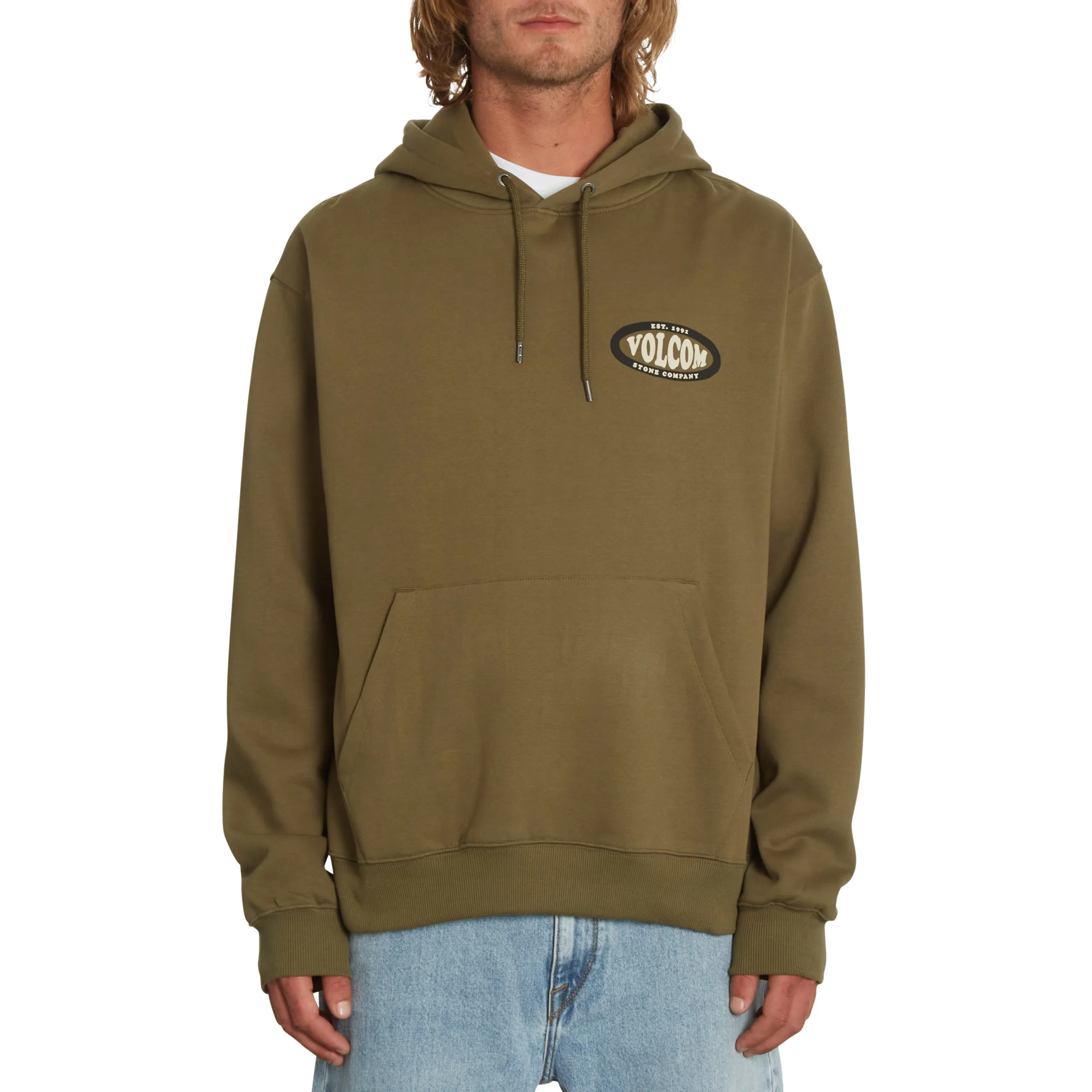 Watanite Military Hoodie by Volcom - Eddie Franks Rye