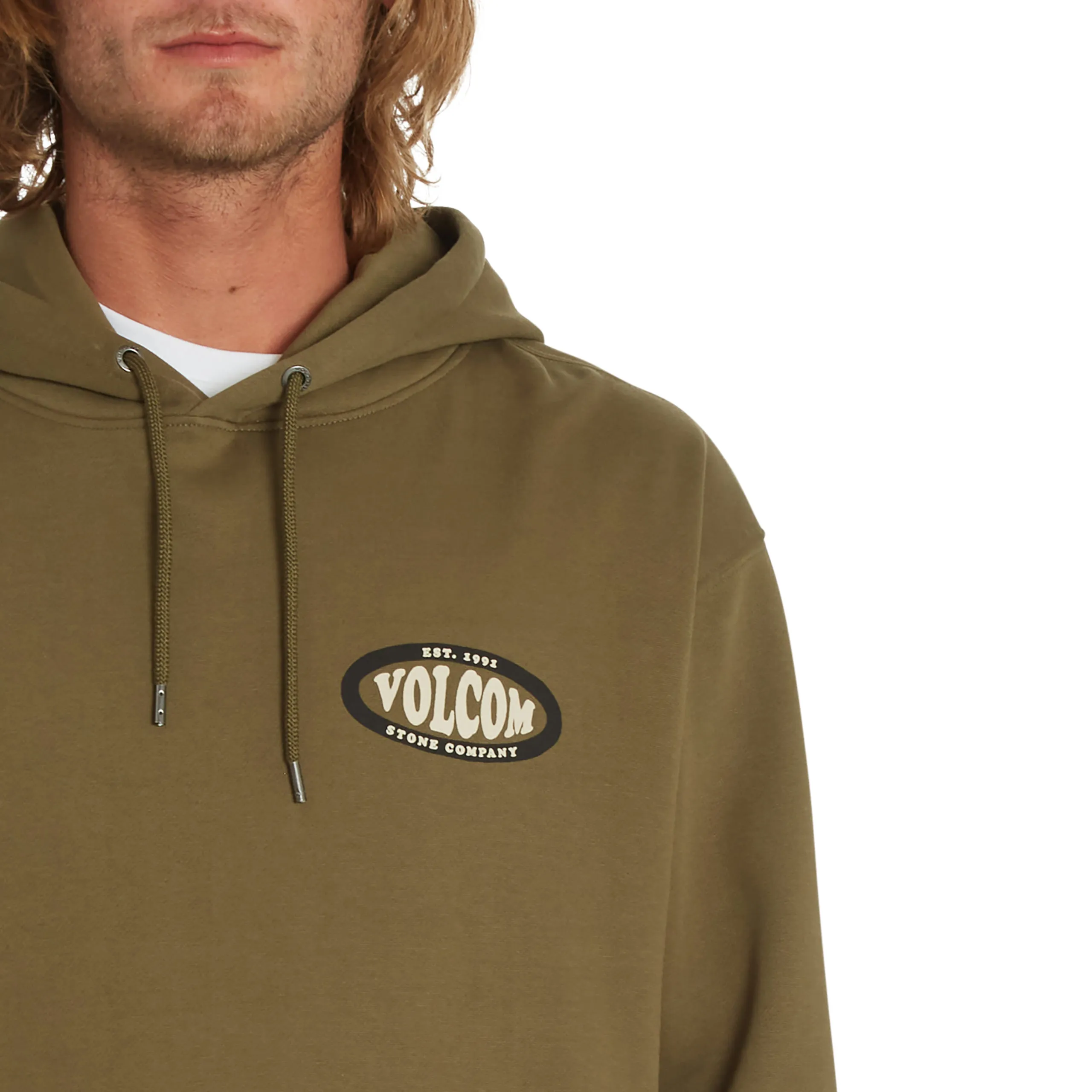 Watanite Military Hoodie by Volcom - Eddie Franks Rye