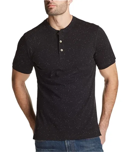 Weatherproof Men's Textured Jersey Henley Shirt