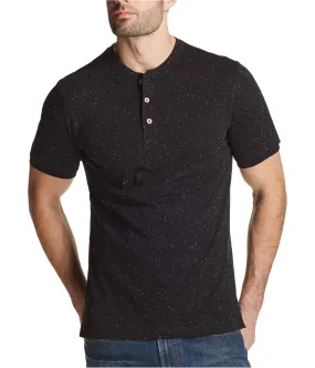 Weatherproof Men's Textured Jersey Henley Shirt