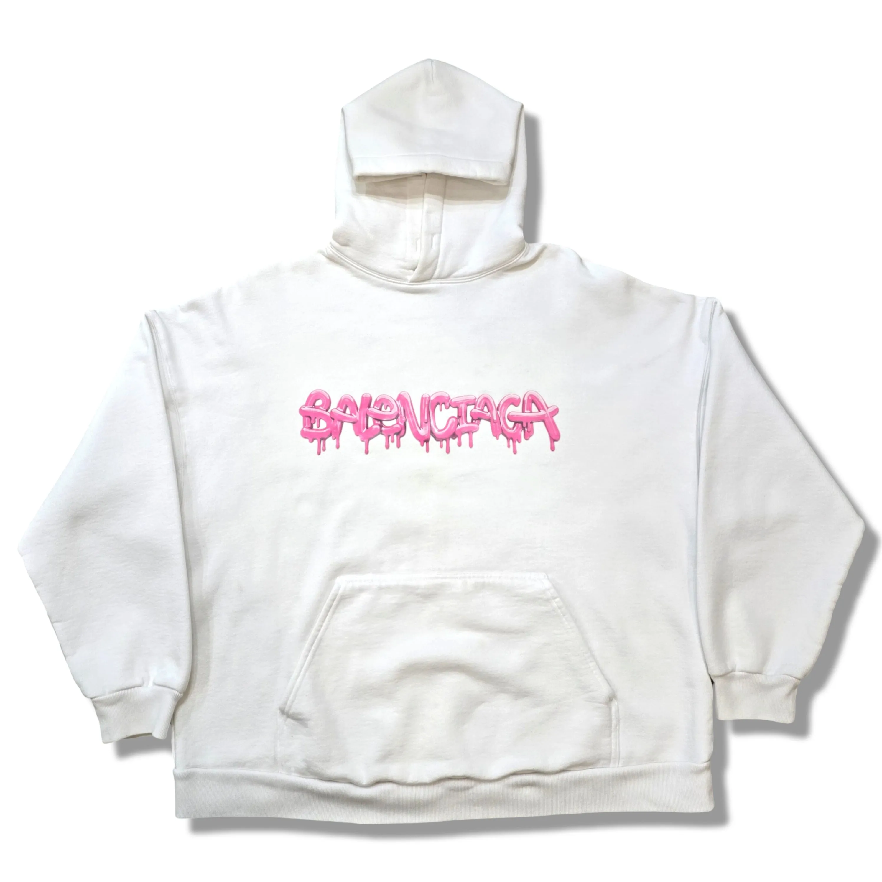 White Balenciaga Slime Hoodie