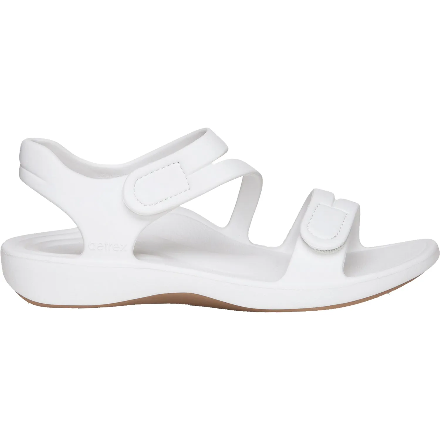 White EVA Women's Aetrex Jillian Sport