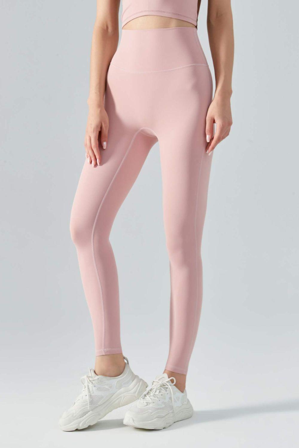 Active Leggings with Wide Waistband