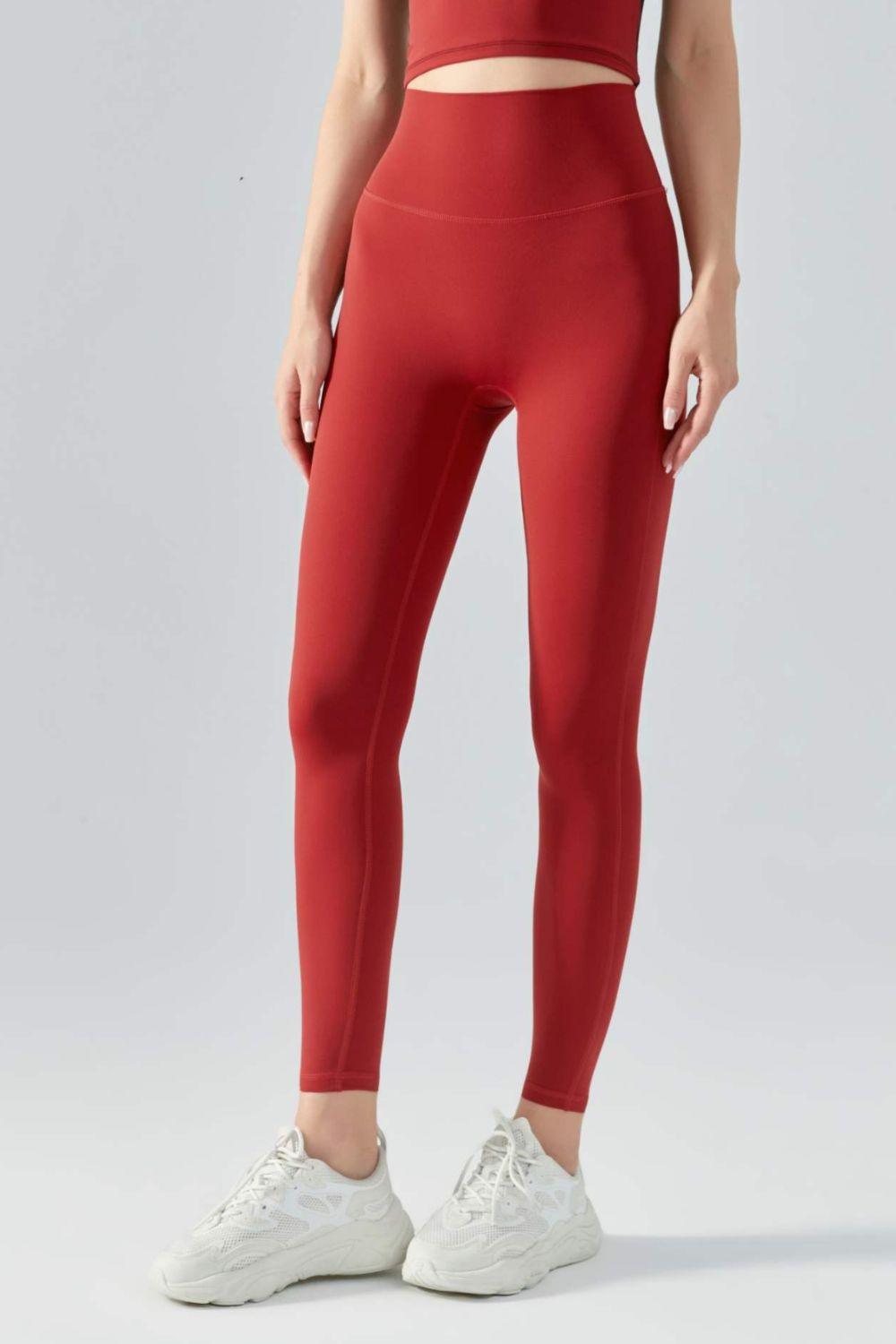 Active Leggings with Wide Waistband