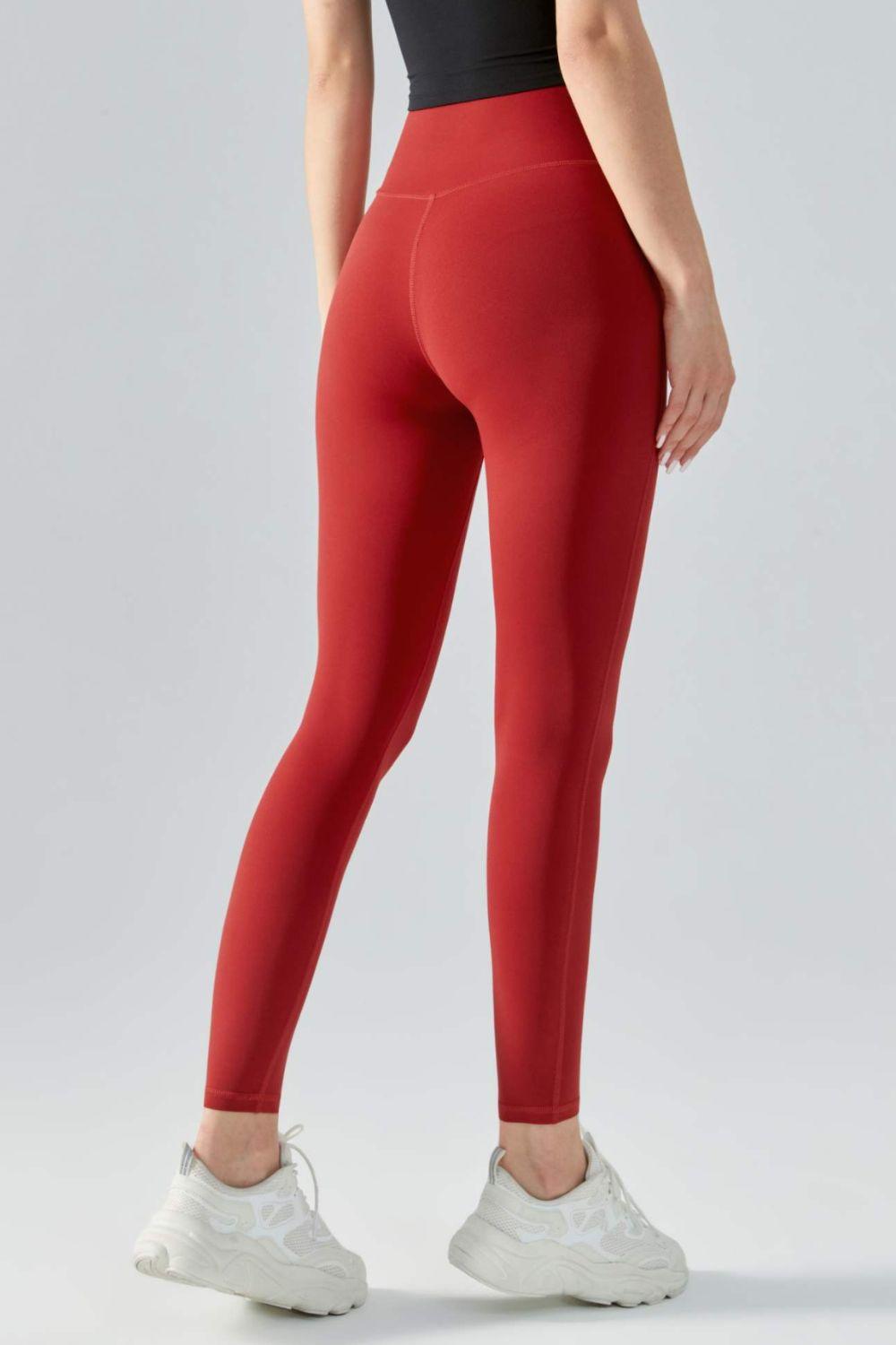 Active Leggings with Wide Waistband