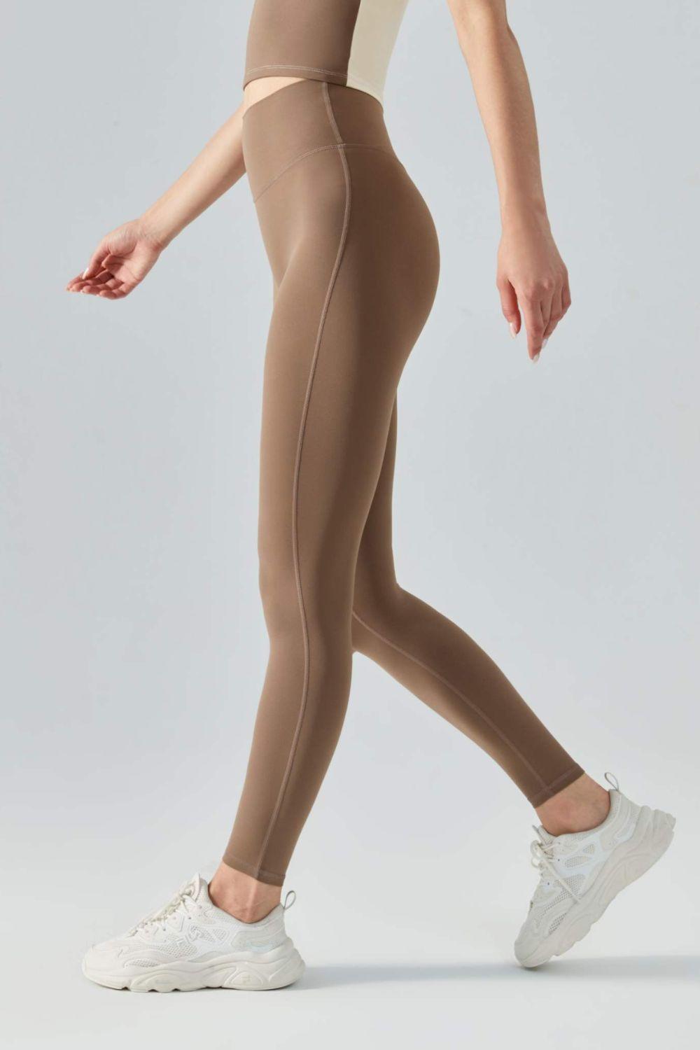 Active Leggings with Wide Waistband