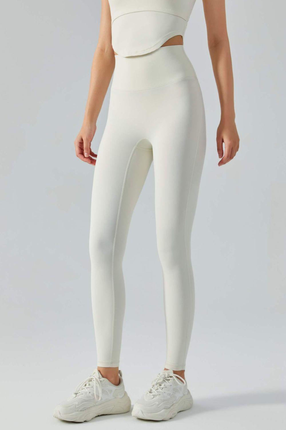 Active Leggings with Wide Waistband