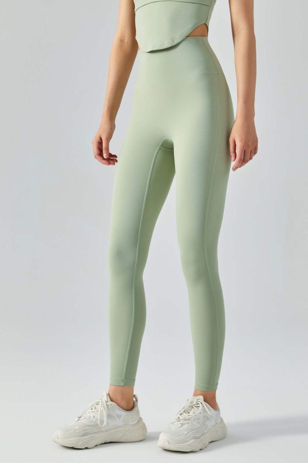 Active Leggings with Wide Waistband