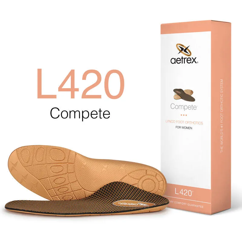 Women's Aetrex Compete Orthotics Posted