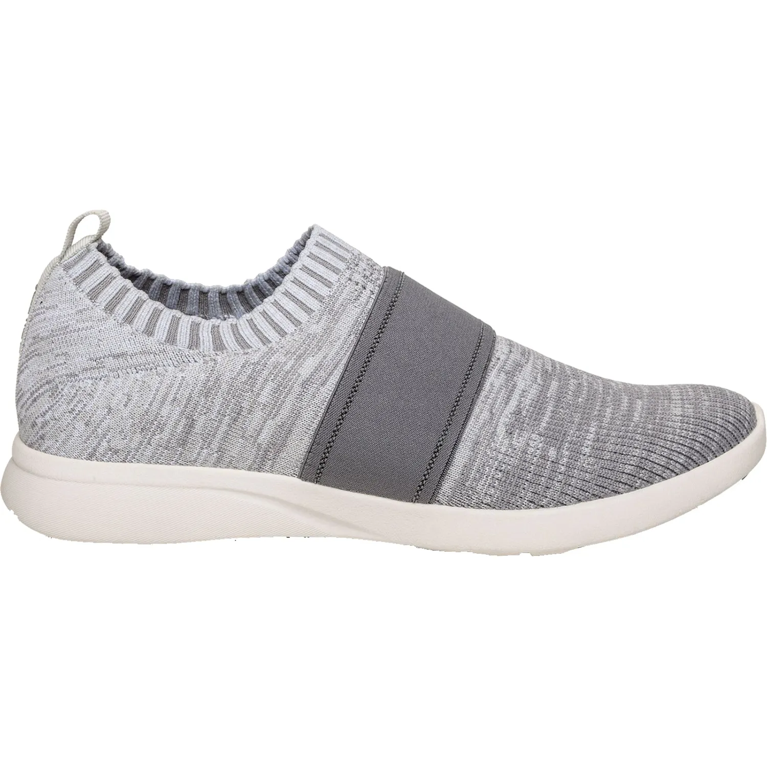 Women's Aetrex Demi Grey Knit Fabric Shoes