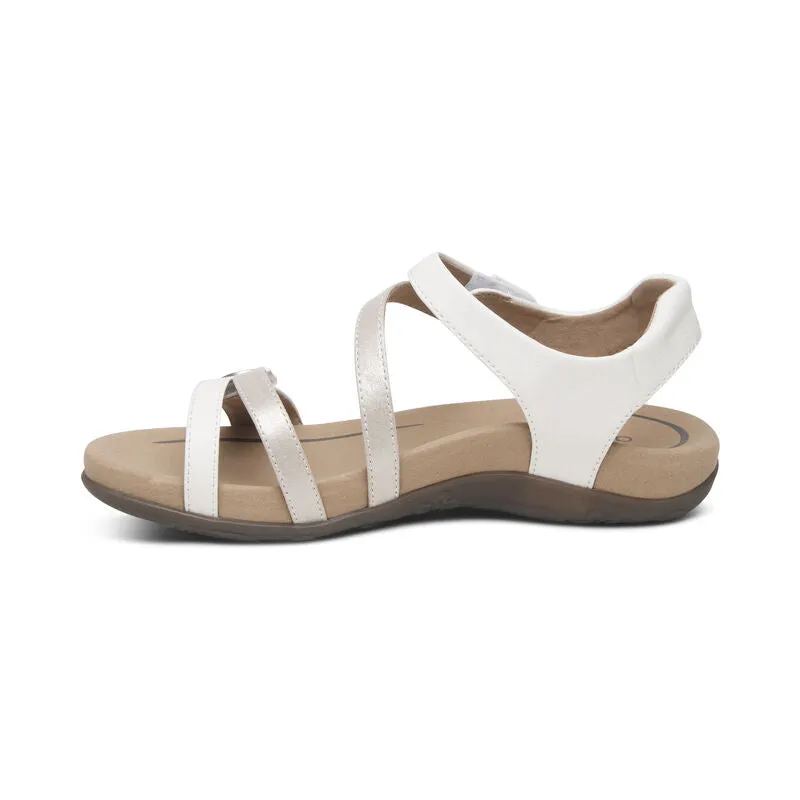 Women's Aetrex Jess Adjustable Quarter Strap Sandal