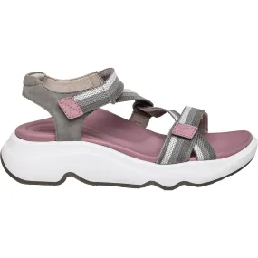 Women's Aetrex Marz Grey Fabric Shoes