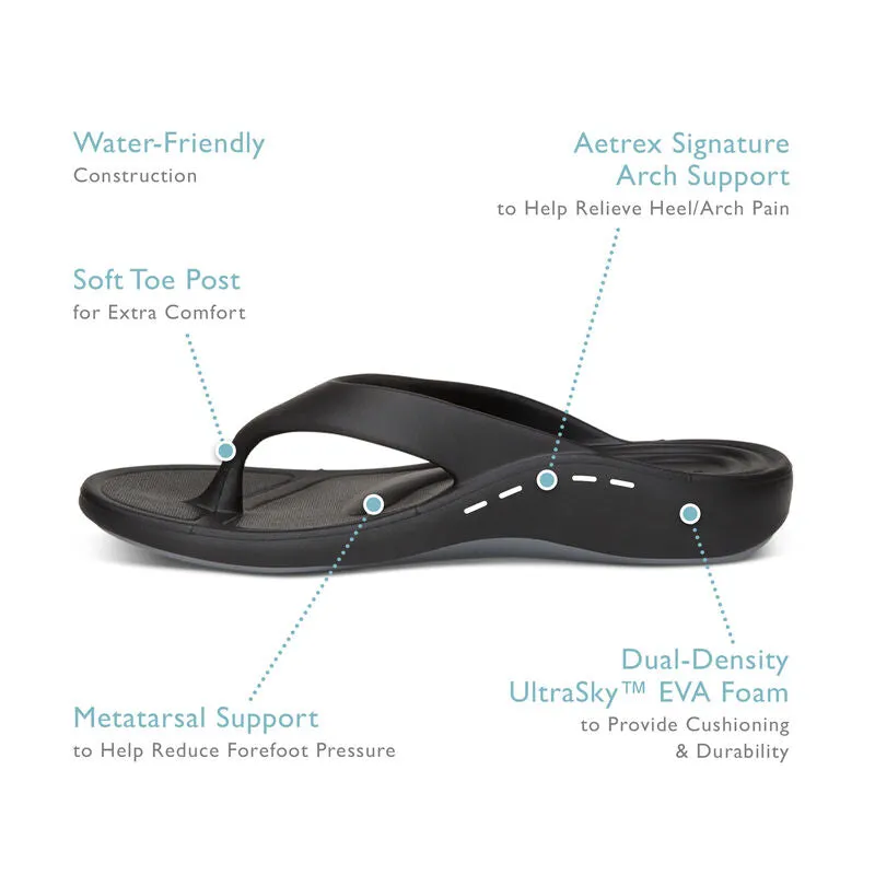 Women's Aetrex Maui Supportive Sandals