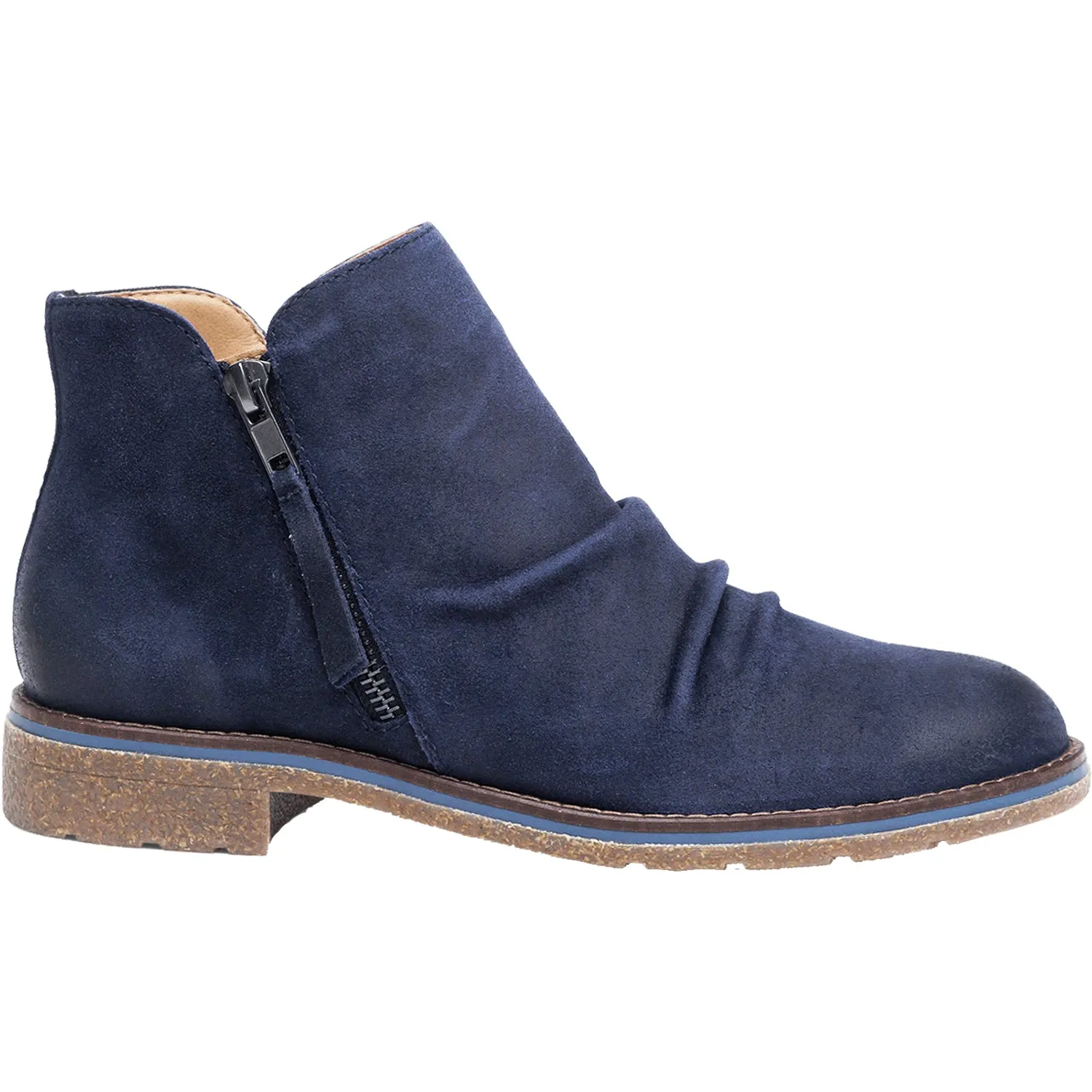 Women's Aetrex Mila Navy Suede