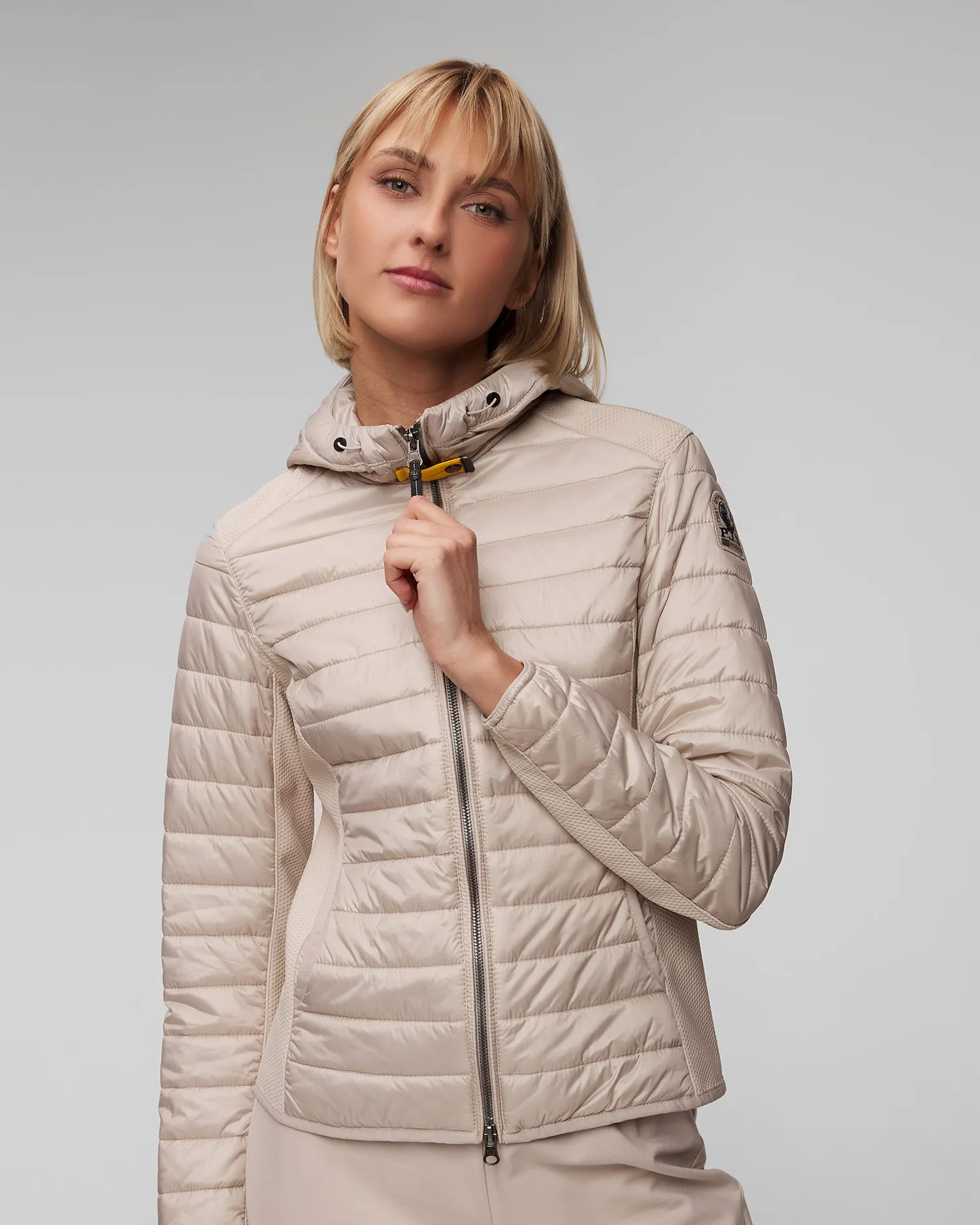 Women's Beige Parajumpers Kym 24smpwhywu33-693 Jacket