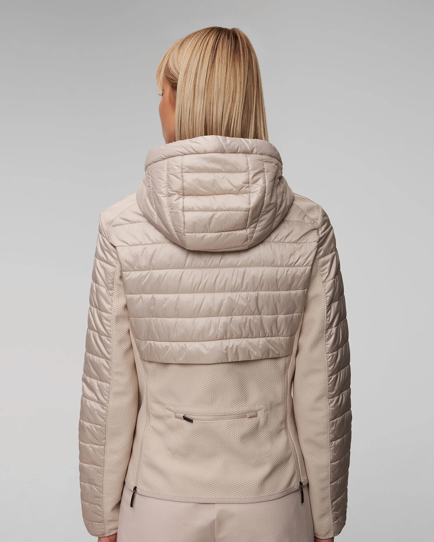 Women's Beige Parajumpers Kym 24smpwhywu33-693 Jacket