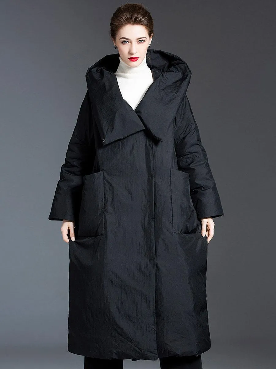 Women's Duck Down Oversized Winter Coat