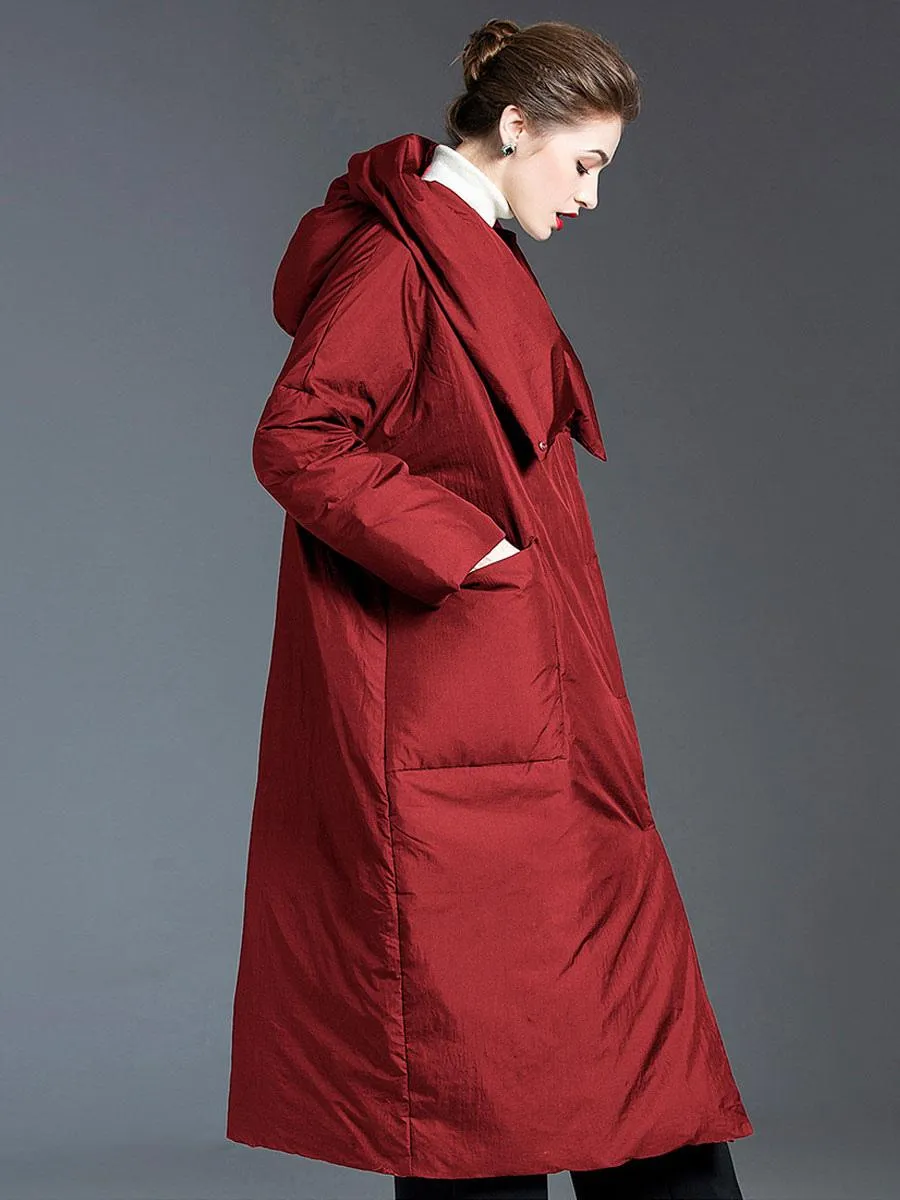 Women's Duck Down Oversized Winter Coat