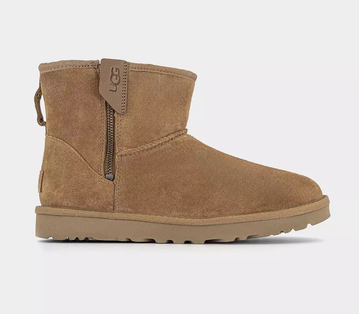 UGG Classic Mini Bailey Zip - Chestnut - Women's.