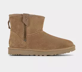 UGG Classic Mini Bailey Zip - Chestnut - Women's.