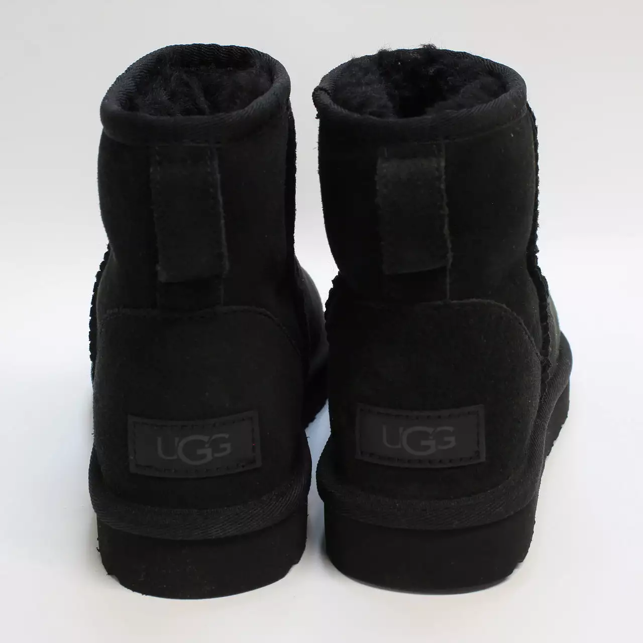 UGG Classic Mini II Black Suede - UK Size 3